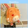 Sheep Pattern Bear Plush Backpack Breathable Shoulder Straps Schoolbag