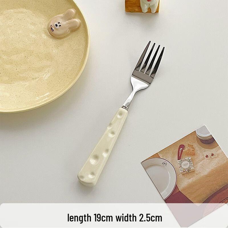 INS Style Portable Stainless Steel Cheese Cutlery Set