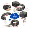 Outside House for Indoor Cats Playground Portable Foldable Tent Tunnel Small Animal Friendly Design for Cats Playing