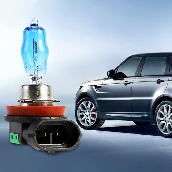 2Pcs H11 12V 100W 6000K Halogen Lights Super Bright uygun fiyatlı satın ...