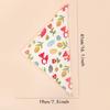 5pcs Baby Saliva Towel Triangle Scarf Pure Cotton Bandana Waterproof Bibs Newborn Boys Girls Absorbent Cloth Bib Saliva Scarf