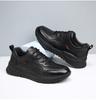 Red Dragonfly Men's Casual Waterproof Leather Sports Shoes for Autumn and Spring