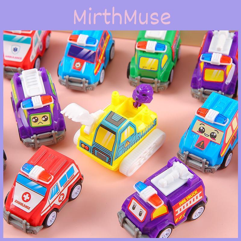 Simulation Mini Inertia Cartoon Fire Engine Children Toys For Babies And Toddlers