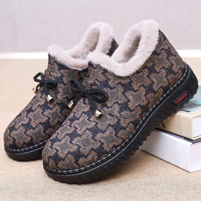 Women's Shoes, Cotton Shoes, Fleece Shoes for Outerwear, One-step Shoes, Soft-soled Shoes, and Warm Shoes