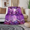 Butterfly Customize Your Name Outdoor Blanket Used For Chair Office Sofa Bed Camping Soft And Warm Giving Friends And Relatives Birthday Graduation