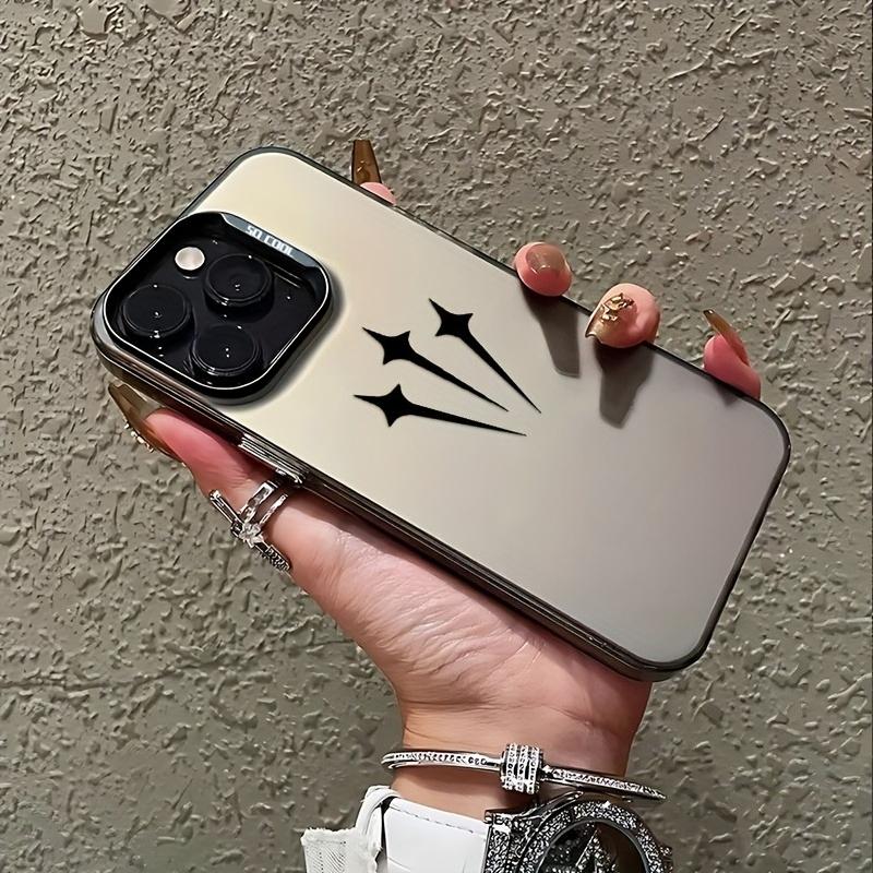 Jednoduchý a stylový vzorovaný kryt na telefon je vhodný pro iPhone 17, 16, 15, 14, 13, 12, 11 Pro/ Max/Plus, odolný proti pádům a nárazům.