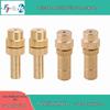 Adjustable Brass Atomizing Nozzle 6mm/8mm for Low-Pressure Cooling, Disinfection, and Landscaping