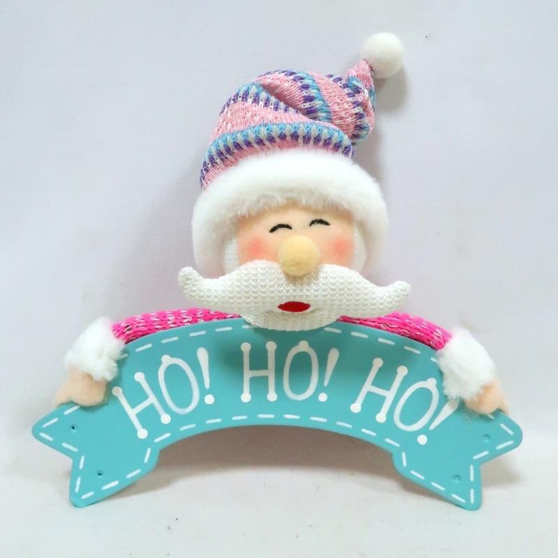 Telescopic long-legged plush doll creative Christmas ornament ornament cartoon Santa Claus shape fabric doll