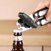 Stainless Steel Manual Can Opener Anti-Slip Handle Multifunctional Grip Opener Side Cut Tins Bottle Opener Kitchen Utensils