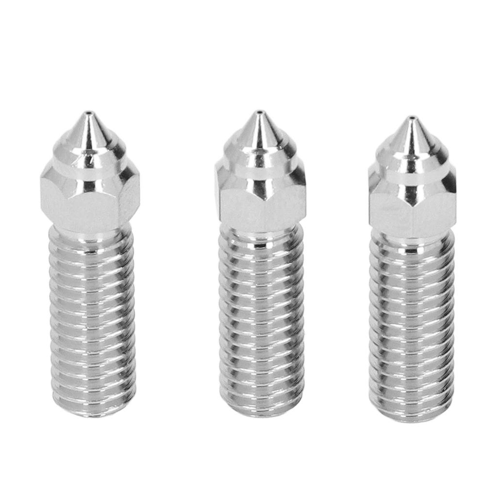 3 stk 3D-skriver ekstruderdyser 1,75 mm M6 høyhastighets hotend ekstruderdyser for Creality K1