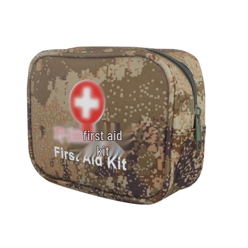 Tactical Camouflage First Aid Pouch (Empty)