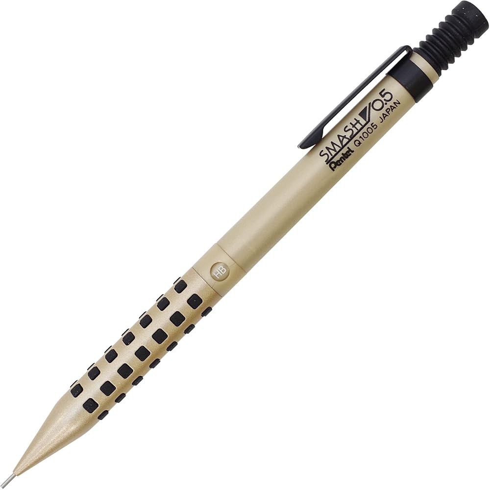 Механический карандаш Kidera Shoji Pentel Smash 0,5 мм Q1005-XKS Champagne Gold Limited Color