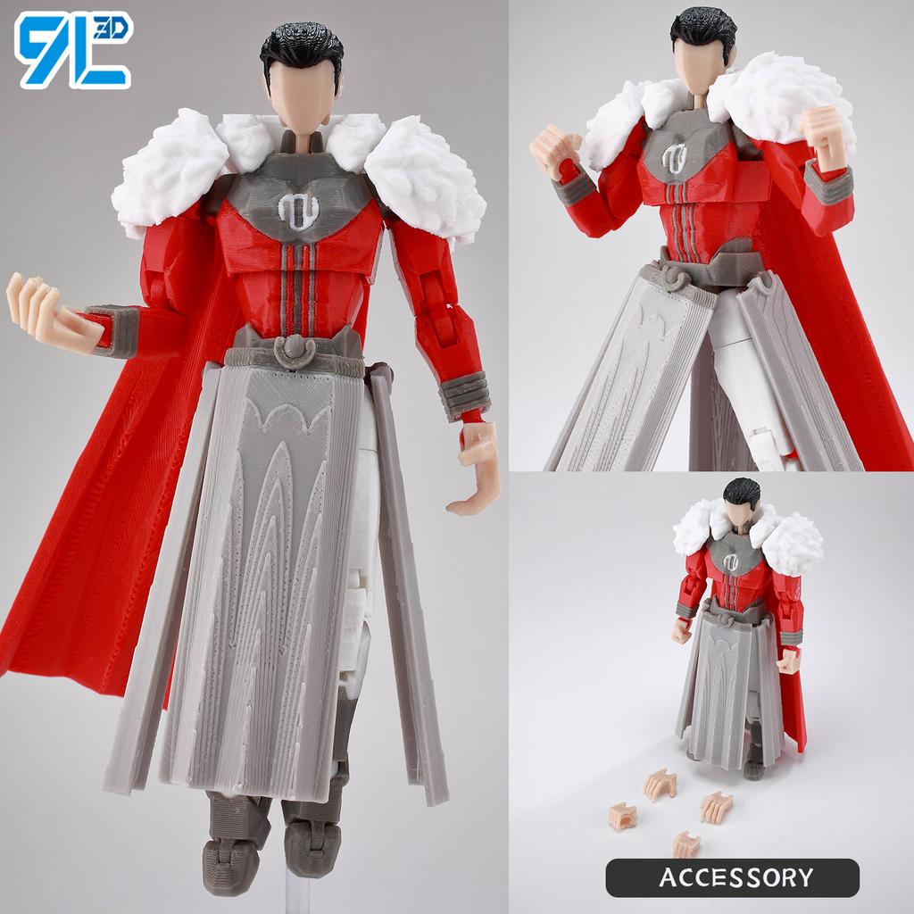 9L3D Printed NEWInvincibles Tech Jacker Titan13 Lucky13 Action Figure Dummy13 Motorcycle Multi-Jointed Collectible Model Toy T13