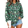 Women's Polka Dot Lightweight Hoodie, Trendy Casual Hooded Sweatshirt for Everyday Wear