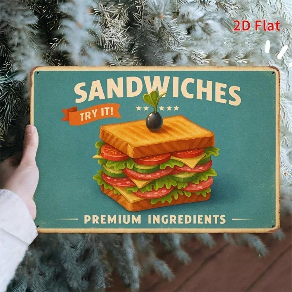 Vintage Retro Funny Metal Wall Art 8x12 Inch Tin Plaque For Home Bar Cafe Garage Decor 2D Flat Black