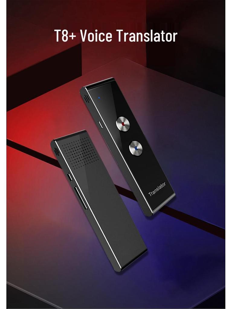 T8 Multilingual Smart Voice Translator Pen with Bluetooth and Simultaneous Interpretation