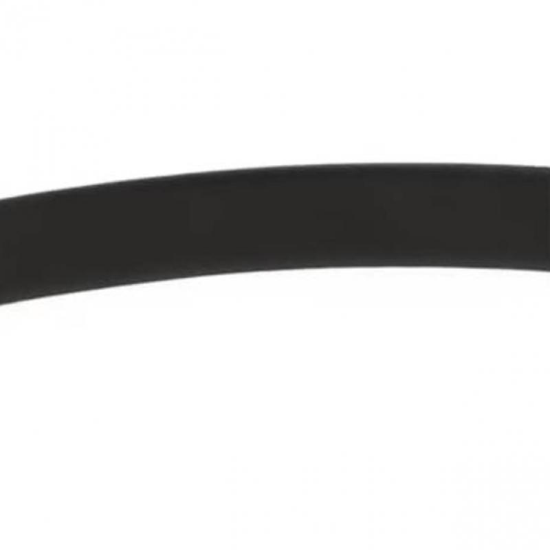 Daks Italy Black Square Buckle Belt Dbbe6e600bk