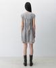 Insilence Woman Check Mini Dress Grey