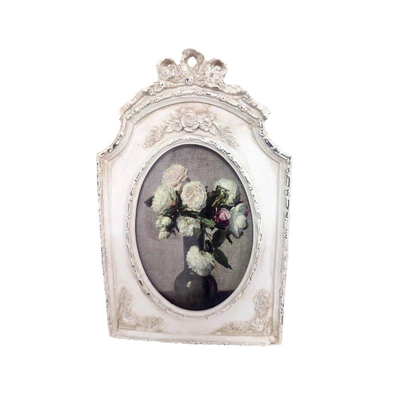 1Pc Vintage Photo Frame Grace Combination Mural Painting New Chinese Style Painting Hanging Practical Artistic Decoration