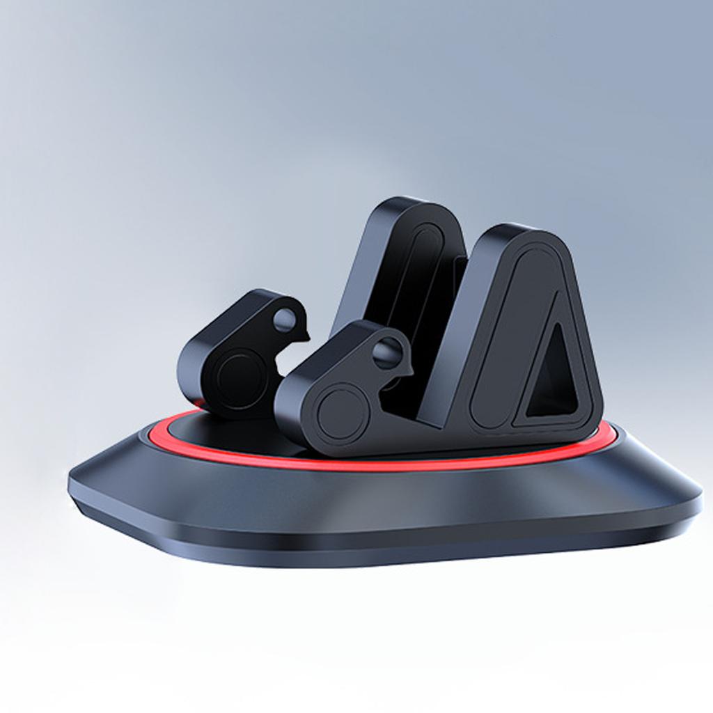 Car Navigation Mobile Phone Holder Black Center Console Cross-border Rotating Car Mobile Phone Holder Bracket