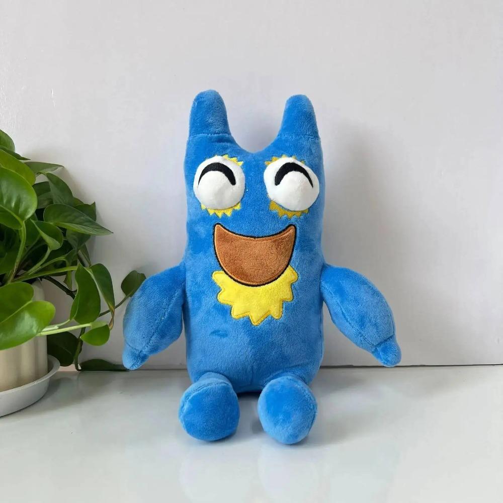 Garden Of Banban Flumbo Jester Sir Dadadoo Syringeon Pluche Speelgoed Blauw Nieuw Garden Of Banban Kwaadaardig Mascottepop Ban Ban Knuffeldier