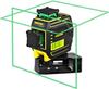 Firecore Laser Green Laser Cross Large Full Line Projection Model Inclined Battery Magnet Receiver Compatible Level, 2x360° Green, Level, Line,