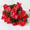 Artificial Pansies Indoor Outdoor Decor UV-Resistant Flowers Versatile Use