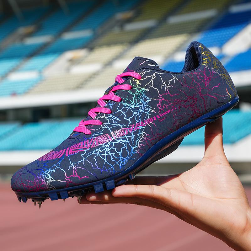 New Professional Spike Shoes Track and Field Sprint Male and Female Students Running Competition Long Jump Middle and Long Distance Running Spike Shoe