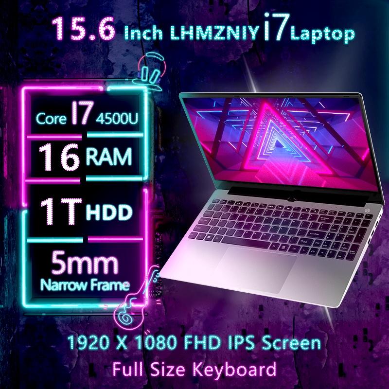LHMZNIY-S3m I7-4500U Up To 3.0GHz 8G/16G RAM 128G SSD/1T HDD 15.6 Inch ...