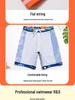 Boys' Cartoon Long-Sleeve Quick-Dry Sun Protection Swimsuit