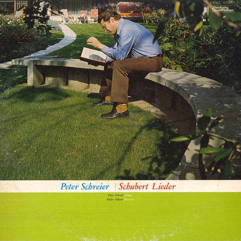 

LP Record PETER SCHREIER, WALTER OLBERTZ - Schubert: LIEDER ET5027 DEUTSCHE SCHALL Japan Classical Used