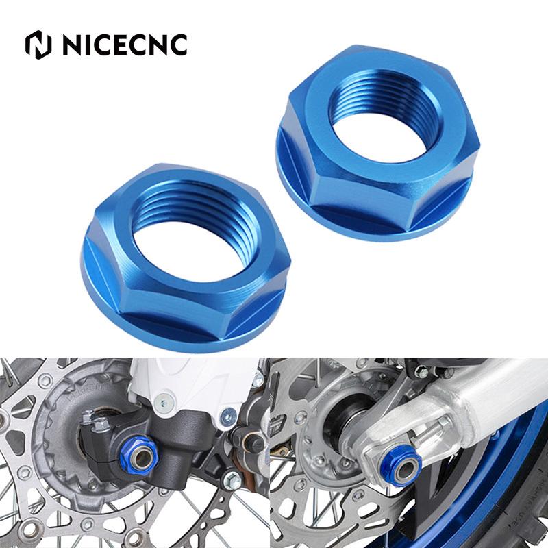 

M18xP1.5 M22xP1.5 Front Rear Wheel Axle Nuts Bolt For Yamaha YZ250F YZ450F Suzuki RM-Z250 RM-Z450 2007-2020 Kawasaki KX125 KX250