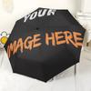 Customize Your Image Automatic Umbrella Compact 8Rib Weight Foldable Design Travel Essential Elegant Umbrella Perfect Gift For Friends Familyt92