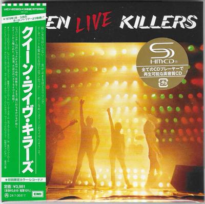 CD QUEEN  Live Killers Limited EditionSHM UICY803634 UNIVERSAL MUSIC 2023 Japan Obi Rock