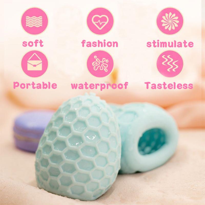 POTAN Male Sex Toy Cup Adult Sex Toys Realistic Textured Pocket Vagina Pussy Man Massage Egg