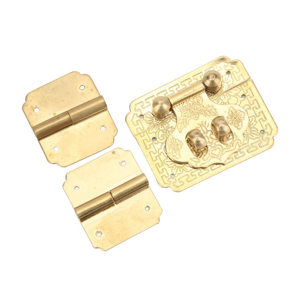 Sada pantů s krabičkovým zámkem, odolná, nerezová mosaz, odolná proti korozi, retro styl, široké použití