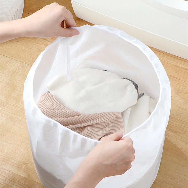 Neue Große Größe Großer Wasch-Wäschebeutel Netz-Organizer-Netz Schmutzige BHs Socken Unterwäsche Schuhaufbewahrung Waschmaschinenabdeckung Kleidung