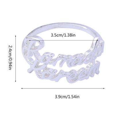 6pcs Ramadans Kareem Napkin Rings for Dining Table Wedding Banquet Napkins Rings