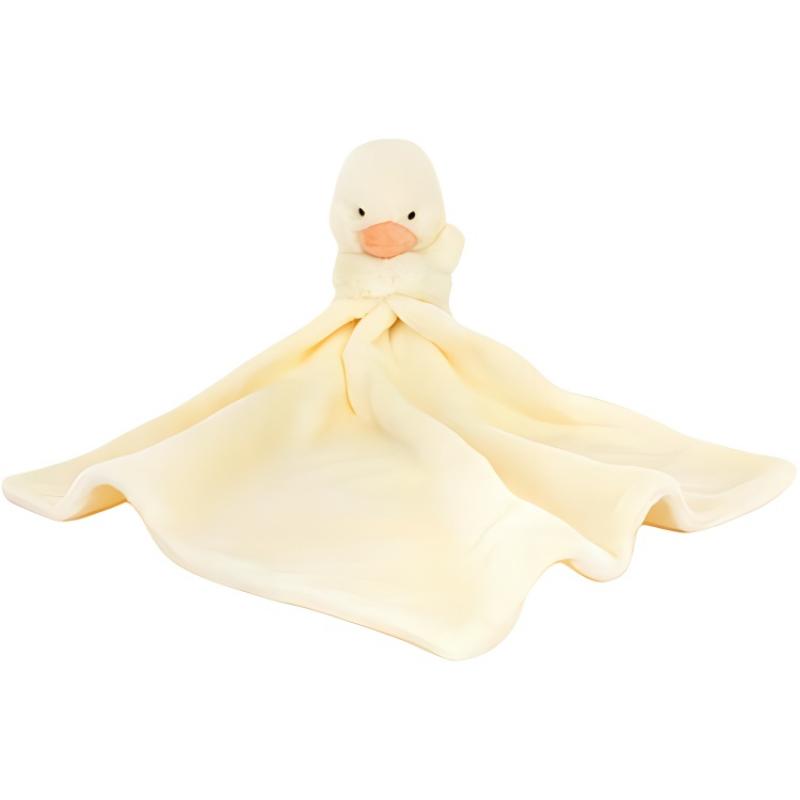 JELLYCAT new series shy duckling pacifier cute doll peripherals plush doll 34cm high