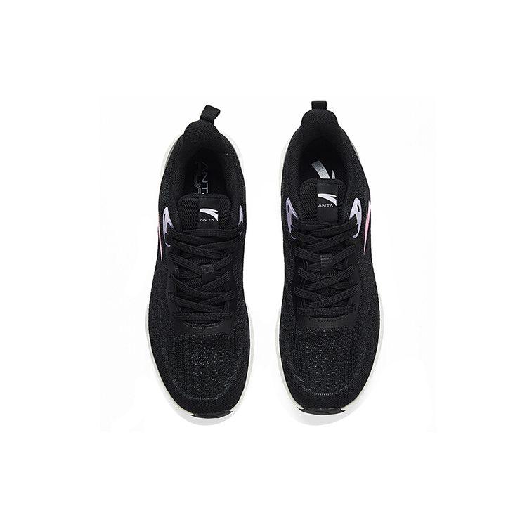 Anta Running Collection Low Top Running Shoes Women's Black White Pink 122035521-4