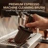 Nylon Espresso Machine Brush Walnut Wood Dust Clean Brush  Camera Lens