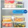 Microwave-Safe Rectangular Plastic Bento Box with Lid for Fresh Storage