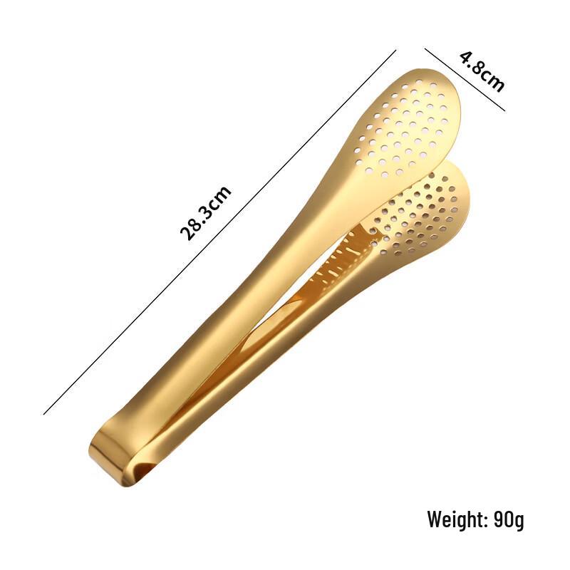 NuFeng Stainless Steel Food Tongs