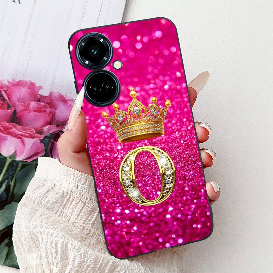 For Tecno Camon 19 Pro Case Shockproof Crown Letter Soft Silicone Funda for Tecno Camon19 Neo 19Pro Back Cover Camon 19NeoFundas