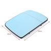 Blue Heated Right Driver Side Wing Mirror Glass For BMW X5 E53 1998-2006