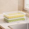 ZISIZ Multi-layer Dumpling Freezer Storage Box (Set of 2)