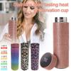 Diamond Thermo Bottle 500ml Water Bottle Stainless Steel Smart Vacuum Flask 1x