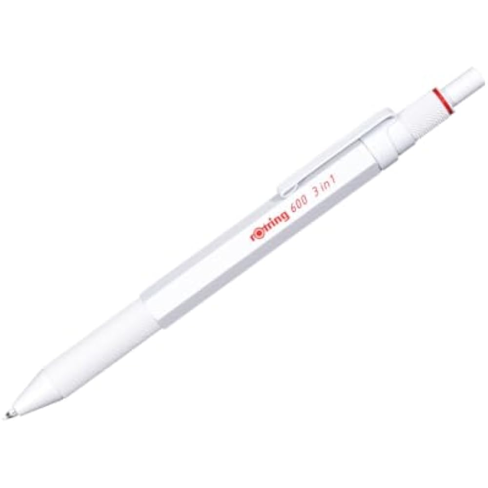RotRing Rotling Multifunction Pen Ballpoint Pen 2 Colors (Red Black) & Mechanical Pen 600 3 in 1 ...