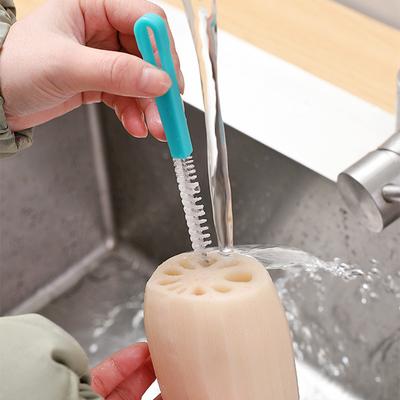 Multifunktionale Reinigungsbürste Strohflaschenbürsten Reiniger Edelstahl Waschen Trinkhalme Babyflaschenbürste