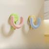 Estante para zapatillas con ventosa estilo dopamina – Montaje de pared para baño sin taladrar con drenaje | Almacenamiento multiescena